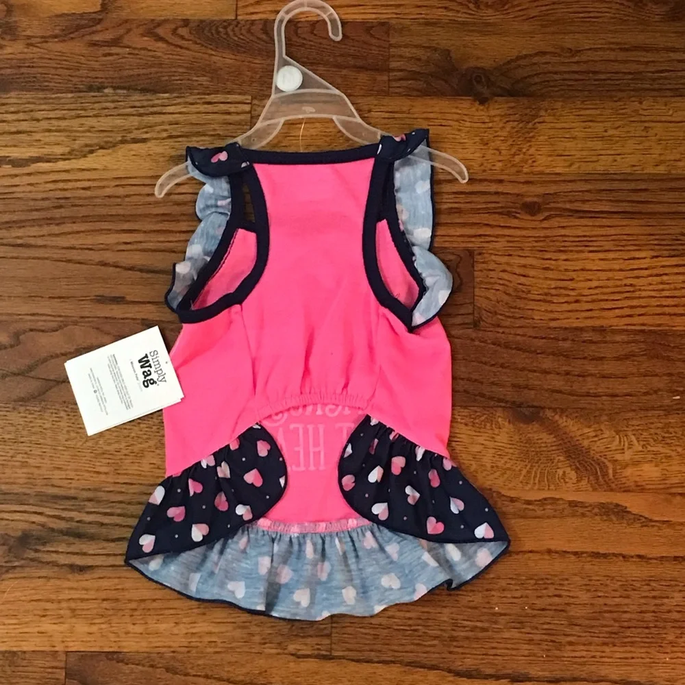 Puppy / Dog / Pet Apparel Princess at Heart Dress NWT 
Crown & Hearts
Medium
Bun - Picture 7 of 14